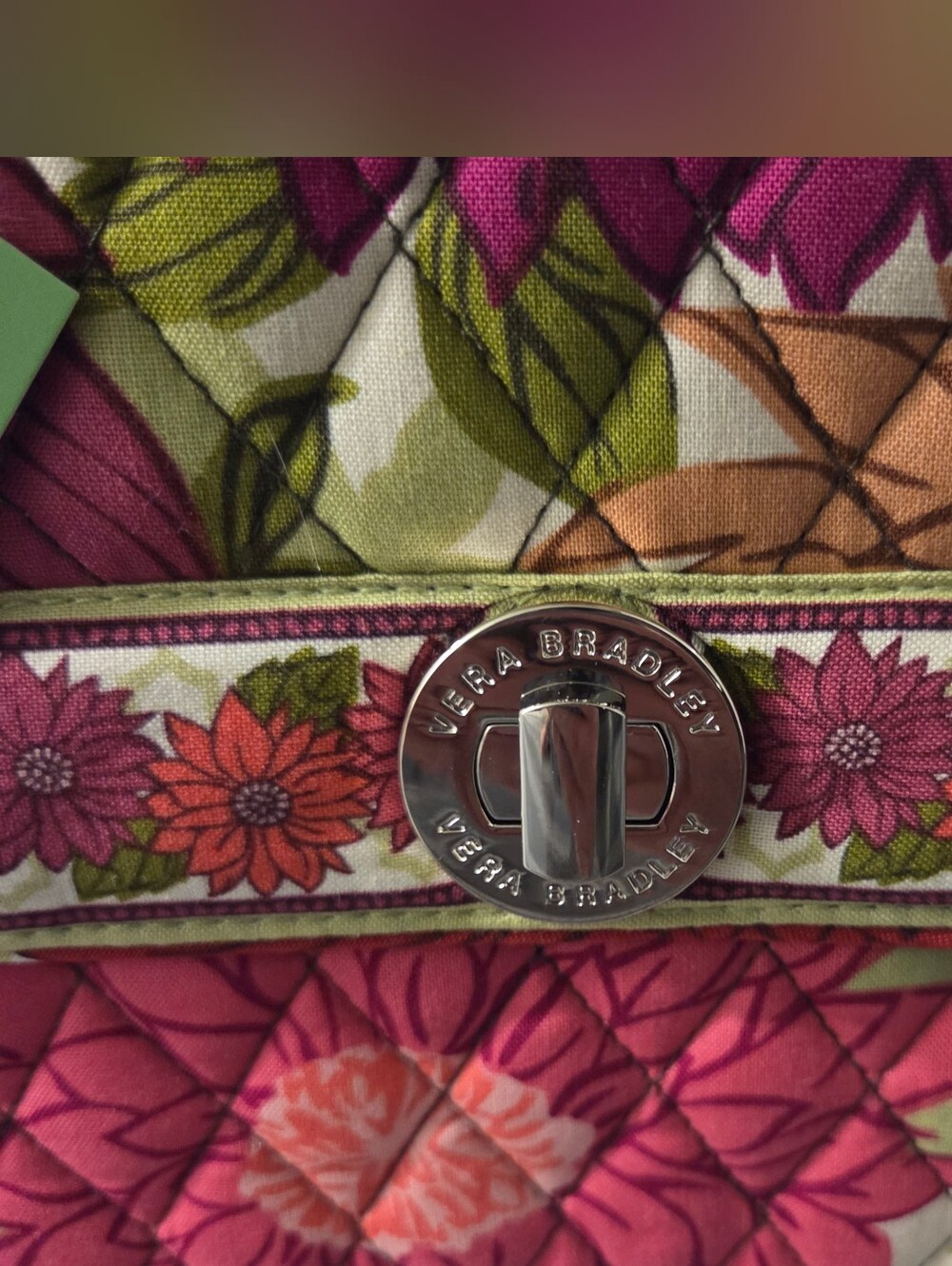 Vera Bradley Hello Dahlia! Julia Bag - Picture 2 of 5
